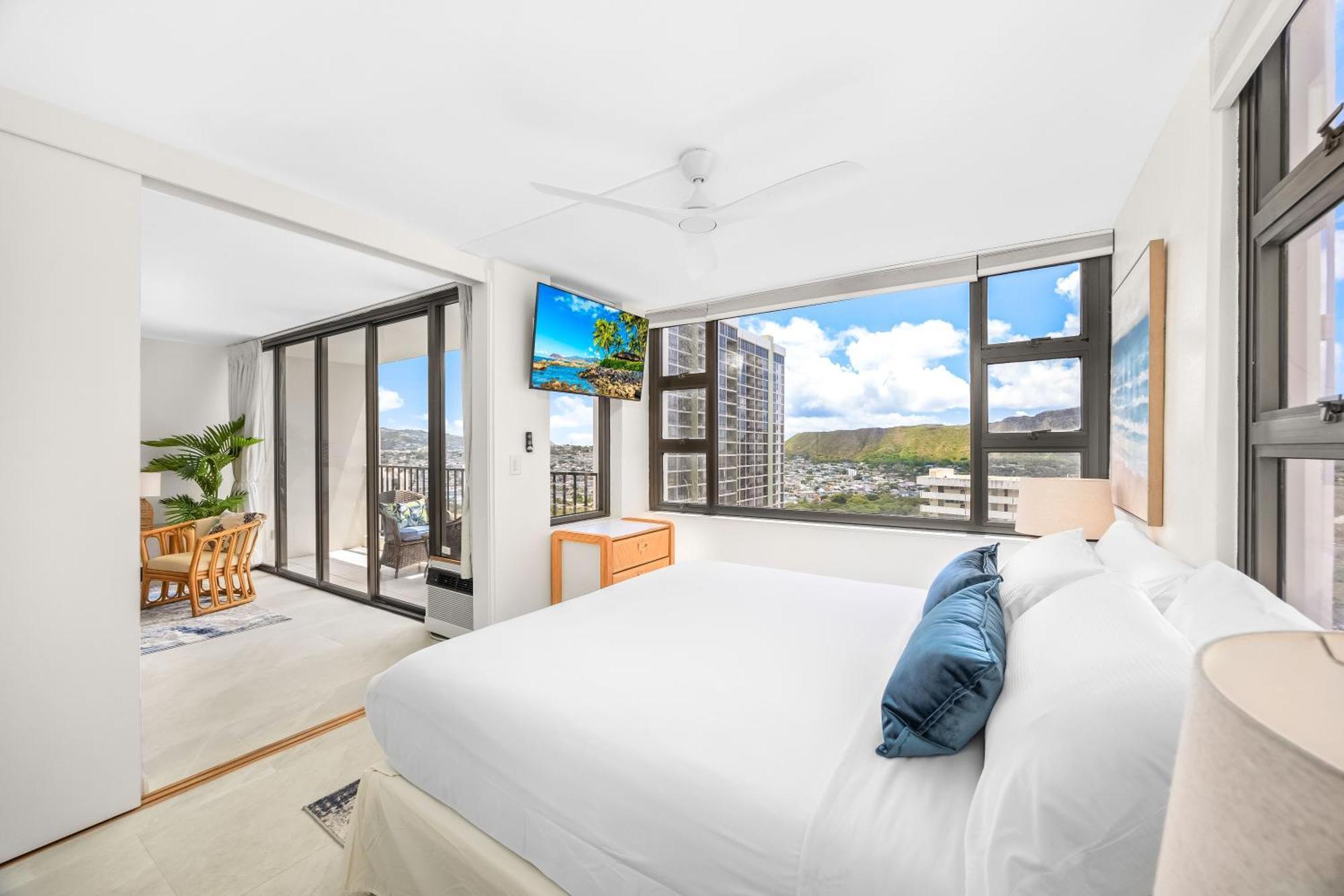 Apartment Beautiful 1br With King Bed, Ocean View, Fast Wi-fi & Free Parking